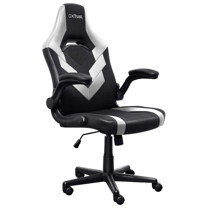Trust GXT 703W RIYE Sedia per Gaming Universale Nero-Bianco