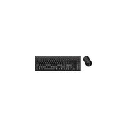 Atlantis Land Kit Basic 300W P013-AX280GM Tastiera MM Wireless con Mouse Ottico Wireless 3 TastiScroll Ricevitore Nano-Size Usb Nero