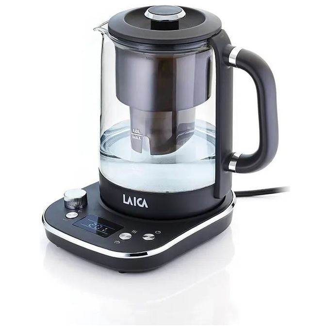 Laica Iseo Kj4000l Bollitore Elettrico 1.5 Litri Nero