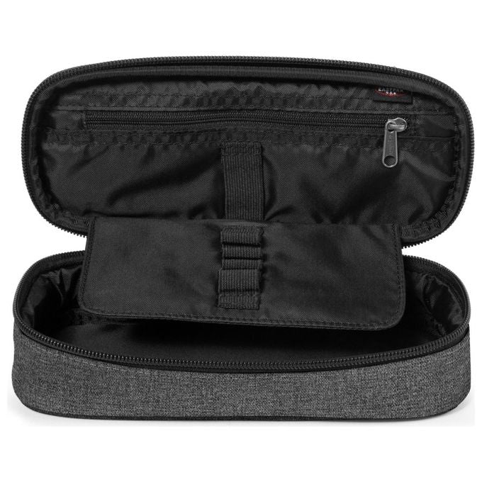 Eastpak Astuccio Bustina oval cm 22 in Tessuto Poliammide Black Denim