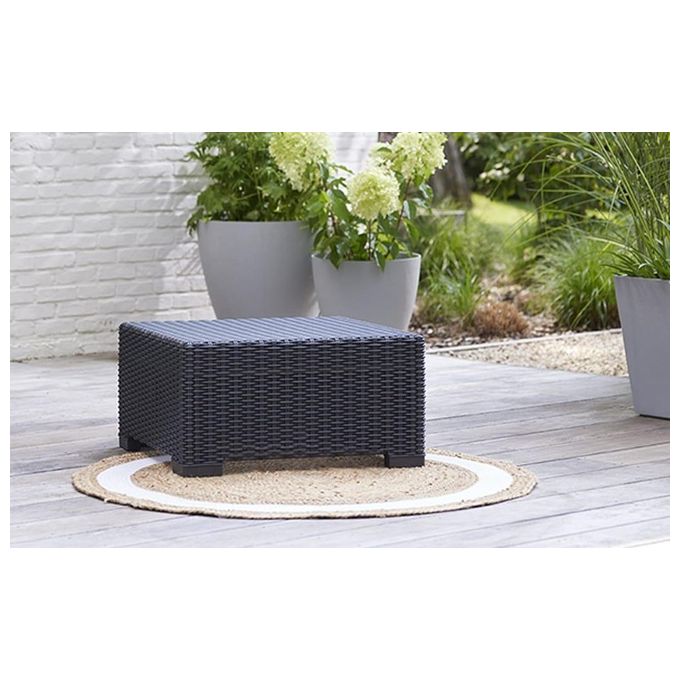 Keter California Tavolo Round 68x68x35H Grafite