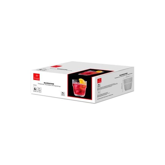 Bormioli Rocco Confezione 6 Bicchieri Barshine Juice 21cl