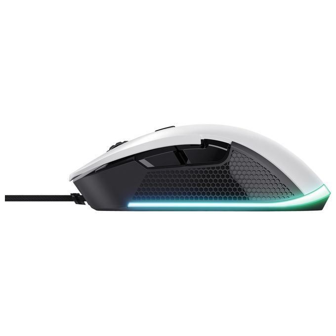 Trust GXT 922W YBAR Mouse Mano Destra Usb Tipo A Ottico 7200 Dpi