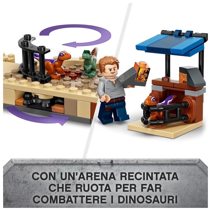 LEGO Jurassic World Atrociraptor: Inseguimento sulla Moto