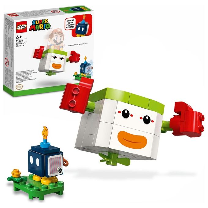 LEGO 71396 Super Mario Clown Koopa di Bowser Junior Pack di Espansione