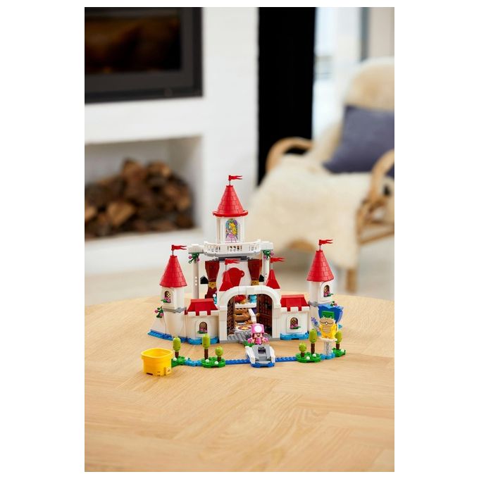 LEGO 71408 Super Mario Pack Espansione Castello di Peach 1216 pezzi 5 personaggi inclusi (48x37x9 5 cm) colore Nero