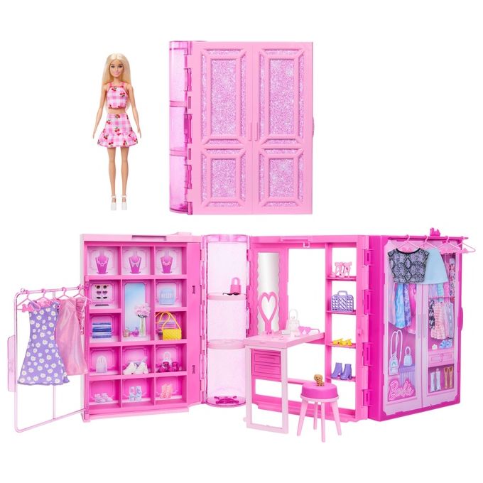 Mattel Set Bambola Barbie Armadio dei Sogni