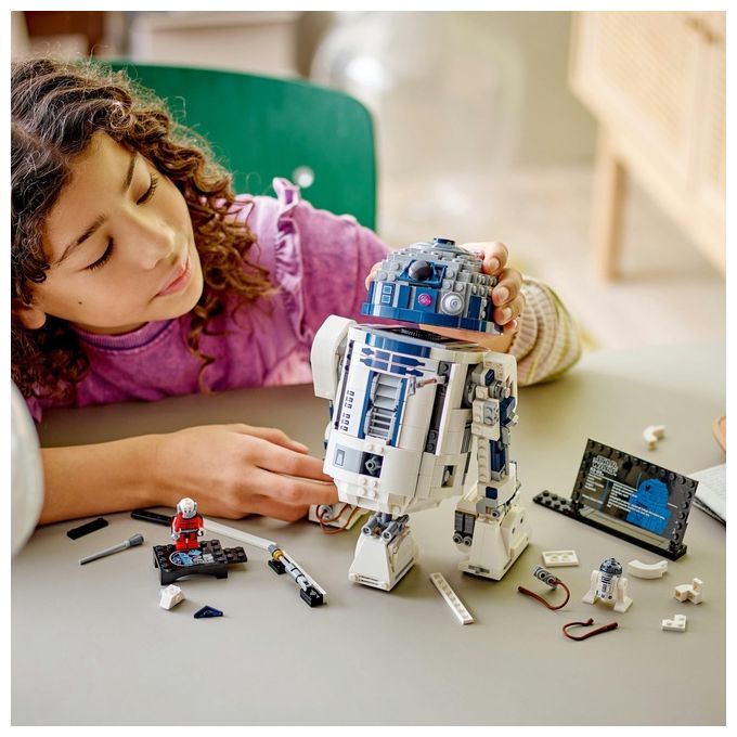 LEGO Star Wars 75379 R2-D2, Modellino da Costruire di Droide con Parti Mobili e Accessori, Giochi Bambini 10+ con Minifigure