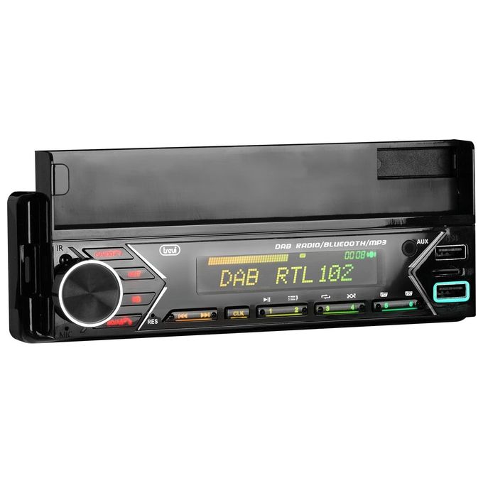 Trevi SCD 5753 Autoradio Dab Bluetooth Usb 160W Nero