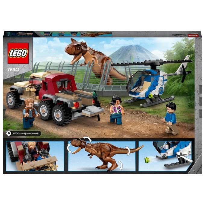 LEGO Jurassic World Carnotaurus Dinosaur Chase