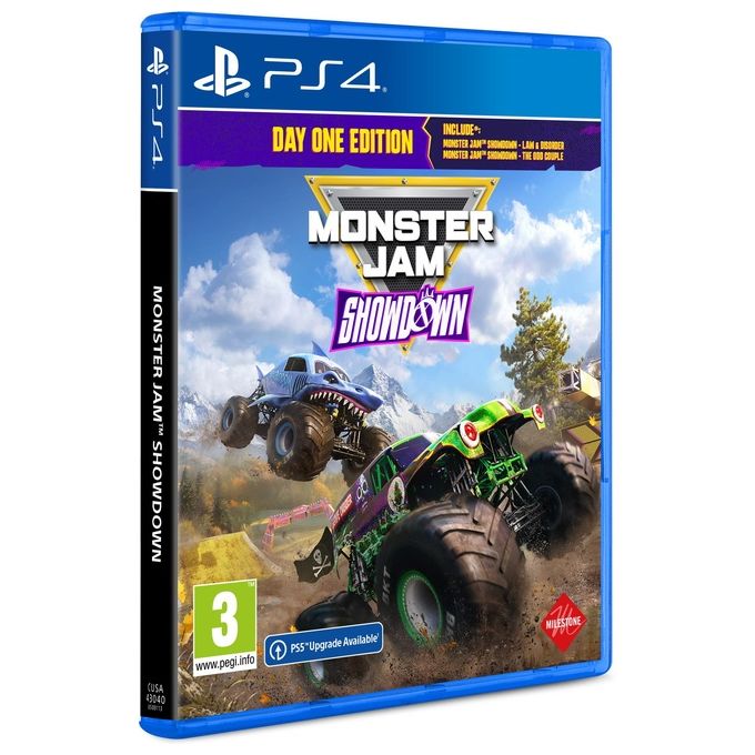 Milestone Videogioco Monster Jam Showdown Day One Edition per PlayStation 4