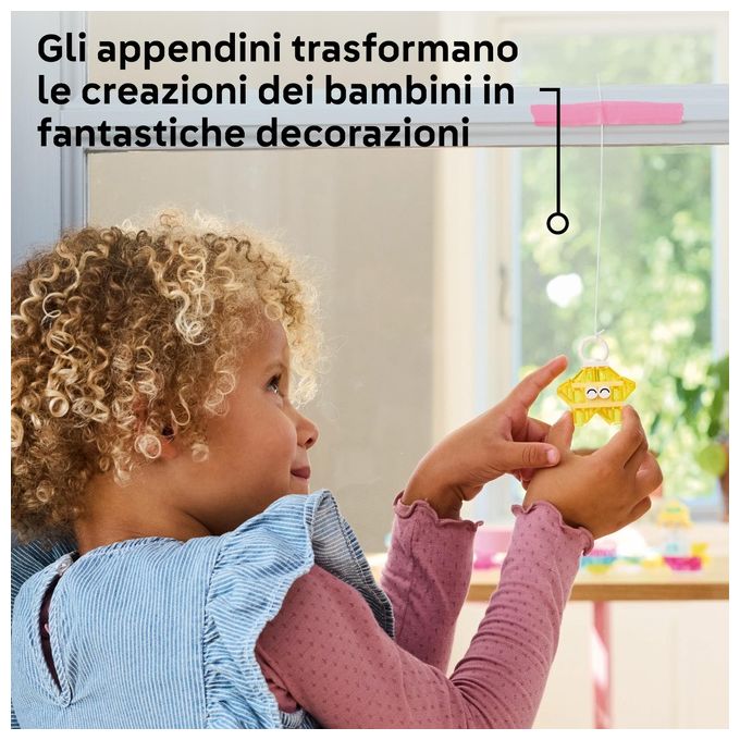 LEGO Classic Scatola Magica Trasparente - Mattoncini Colorati e Clip Portachiavi - Crea Unicorni Giocattolo Draghi Uccelli e altre Figure Kit Arti e Mestieri per Bambine e Bambini da 5 Anni - 11040