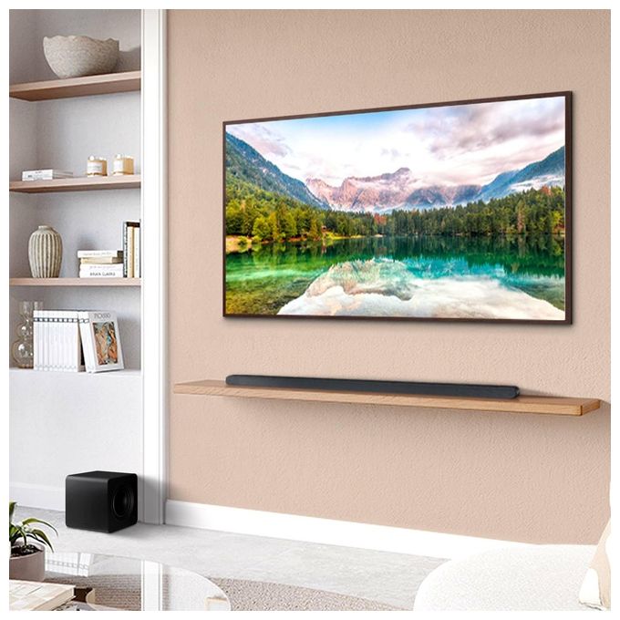 Samsung Soundbar HW-S800D, 3.1.2 Canali, Dolby Atmos, Subwoofer Wireless, Titan Black