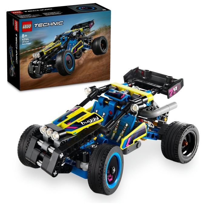 LEGO Technic 42164 Buggy da Corsa, Macchina Giocattolo per Bambini da 8 Anni in su, Regalo Amanti Modellini di Auto da Gara