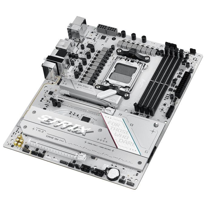 ASUS ROG Strix B850-A Gaming WiFi Scheda Madre AMD ATX 1422 Fasi di Alimentazione Slot DDR5 PCIe 5.0 con Slot Q-Release 4 slot M.2 WiFi 7 con WiFi Q-Antenna AI Advisor AI Networking II