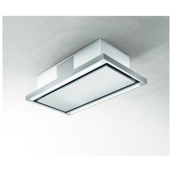 Elica CLOUD SEVEN IX-F-90 PRF0141953 Cappa a Soffitto Classe energetica A 3 Velocita' Aspirante 90 cm Inox