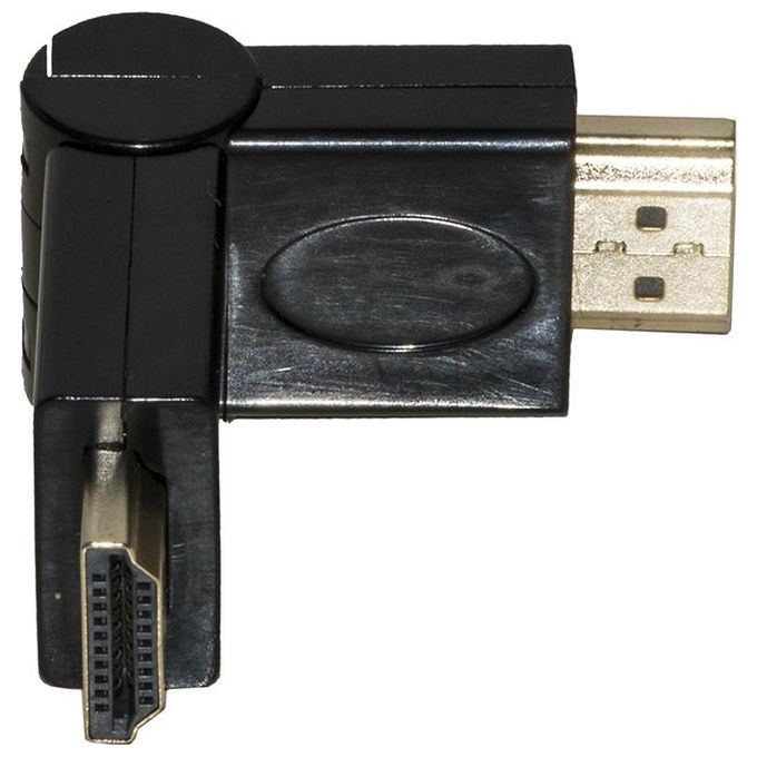 Link adattatore hdmi maschio - hdmi maschio connettore inclinabile