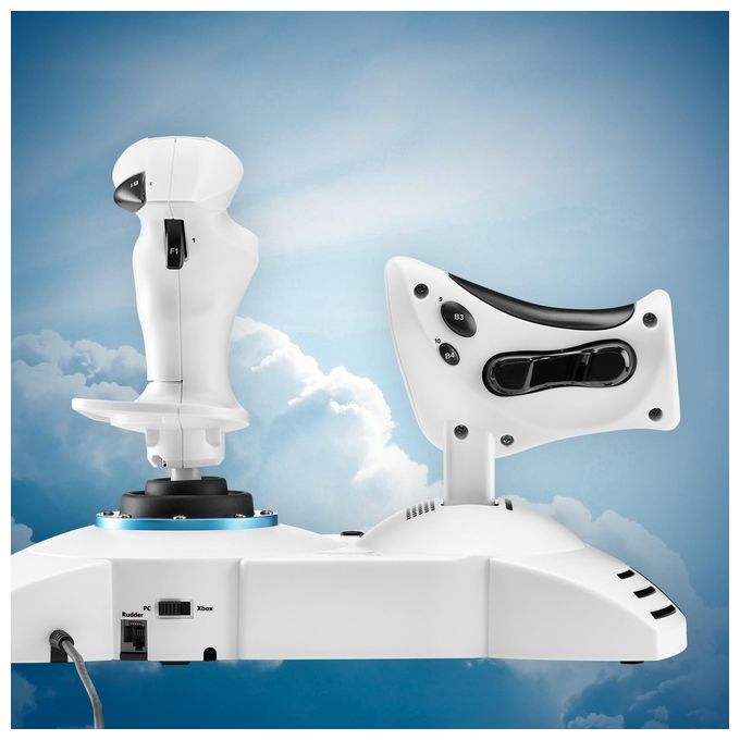 Thrustmaster T.Flight Hotas One Microsoft Flight Simulator Edition - L'HOTAS per iniziare piu' venduto ora accompagnato da licenza ufficile Microsoft Flight Simulator su Xbox Series X-S e PC.