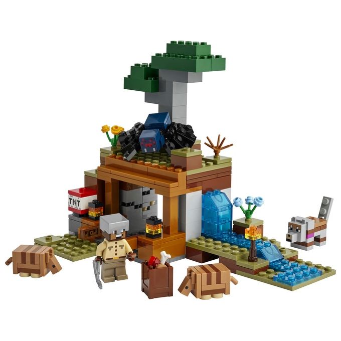 LEGO Minecraft Spedizione nella Miniera dell'Armadillo