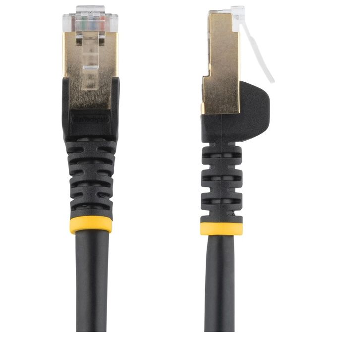 Startech Cavo di Rete Ethernet Cat 6a Cavo Schermato STP da 3mt Nero