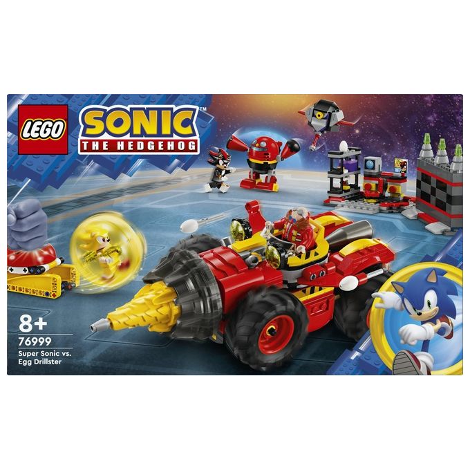 LEGO Sonic Super Sonic Vs. Egg Drillster