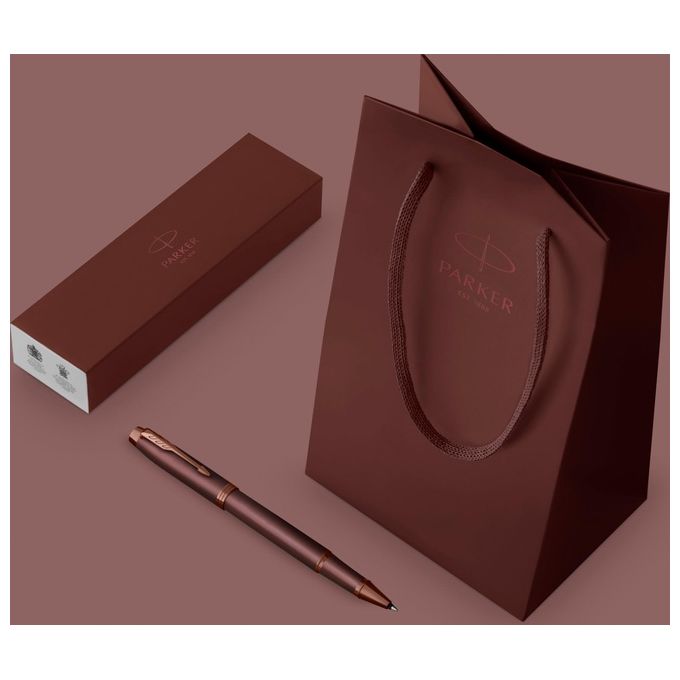 Parker Pk Im Monochrome Burgundry Penna Roller F