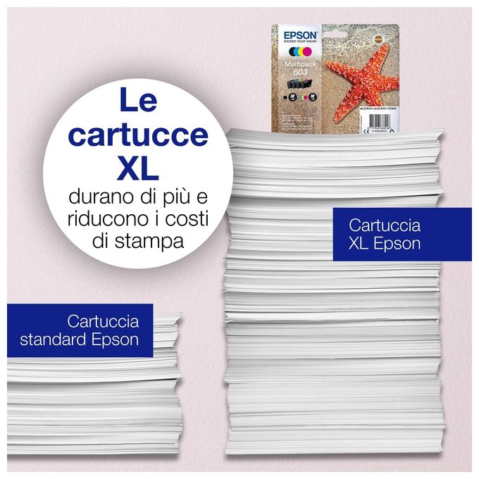 Epson Cartuccia d'Inchiostro Originale Magenta 603XL