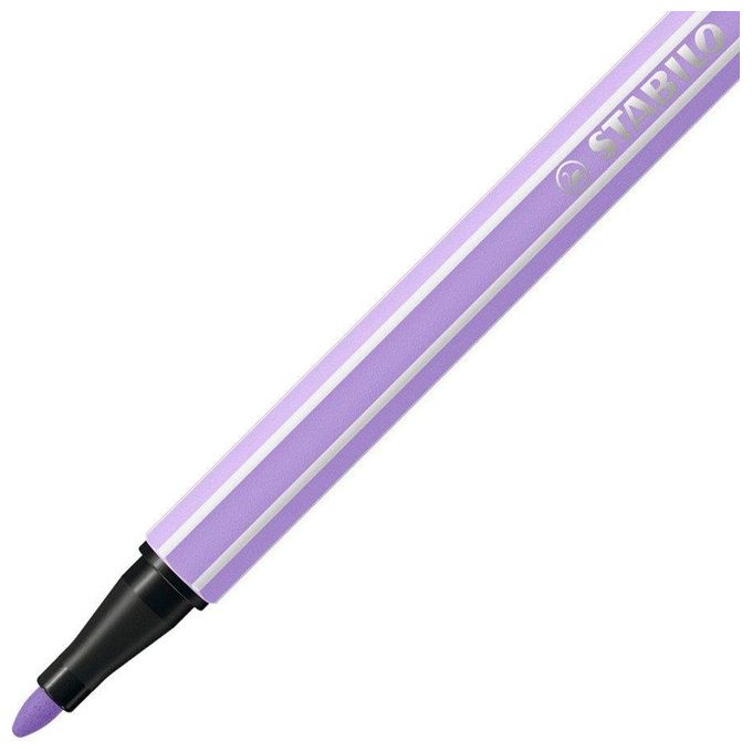 Stabilo Confezione 10 Pen 68 Lilla Chiaro