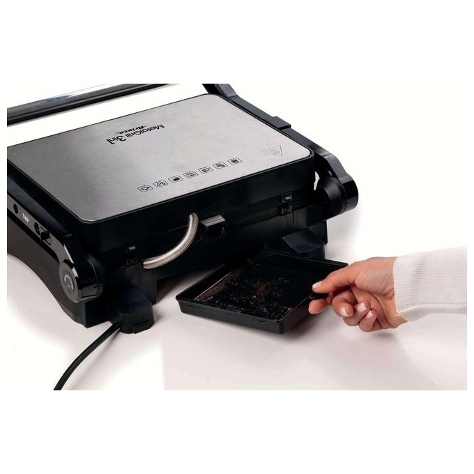 Ariete MetalGrill 3in1 Bistecchiera 2000W Temperatura Regolabile Piastre Rimovibili
