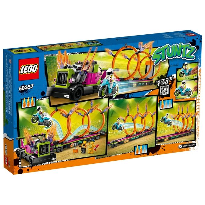 LEGO Stunt Truck: sfida dell'anello di fuoco