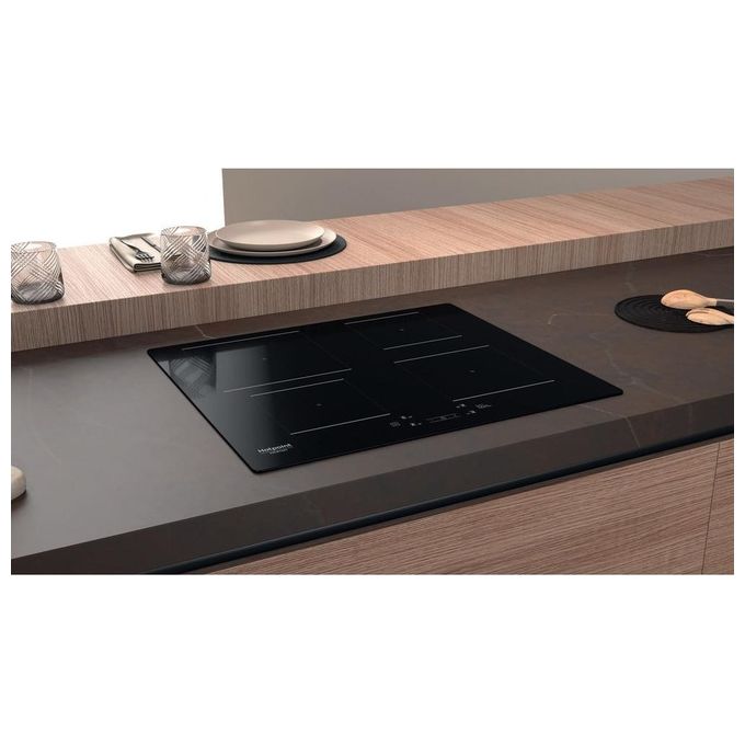 Hotpoint HQ 2260S NE Piano Cottura ad Induzione 4 Zone 59 cm Nero