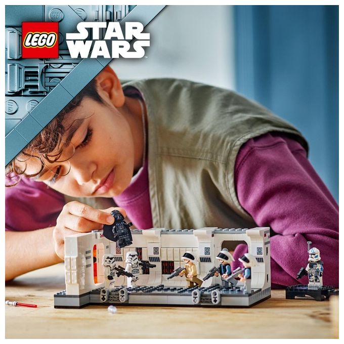 LEGO Star Wars 75387 Imbarco sulla Tantive IV, Giochi Bambini 8+, Scena nell'Astronave Giocattolo da Costruire con Minifigure