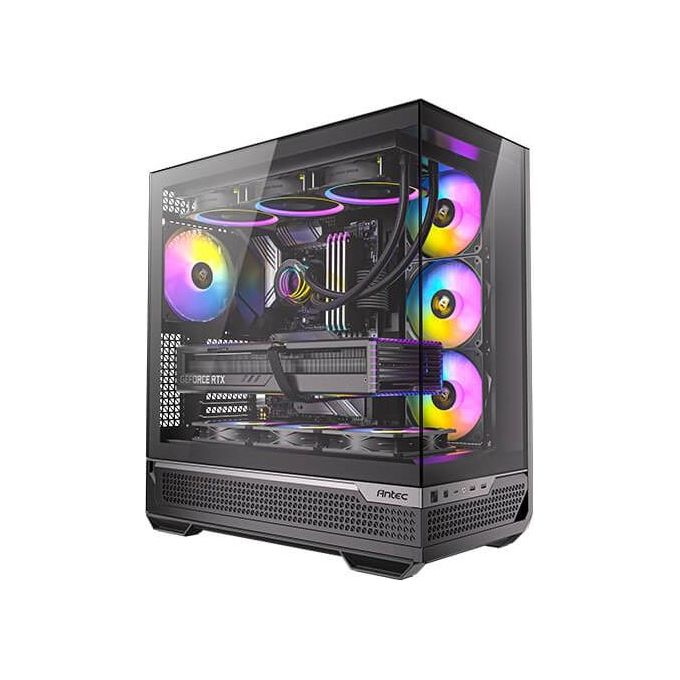 Antec C7 ARGB Supporto GPU RTX 40 4 Ventole ARGB PWM da 120mm Incluse Raffreddamento GPU Verticale Tipo C 10Gbps