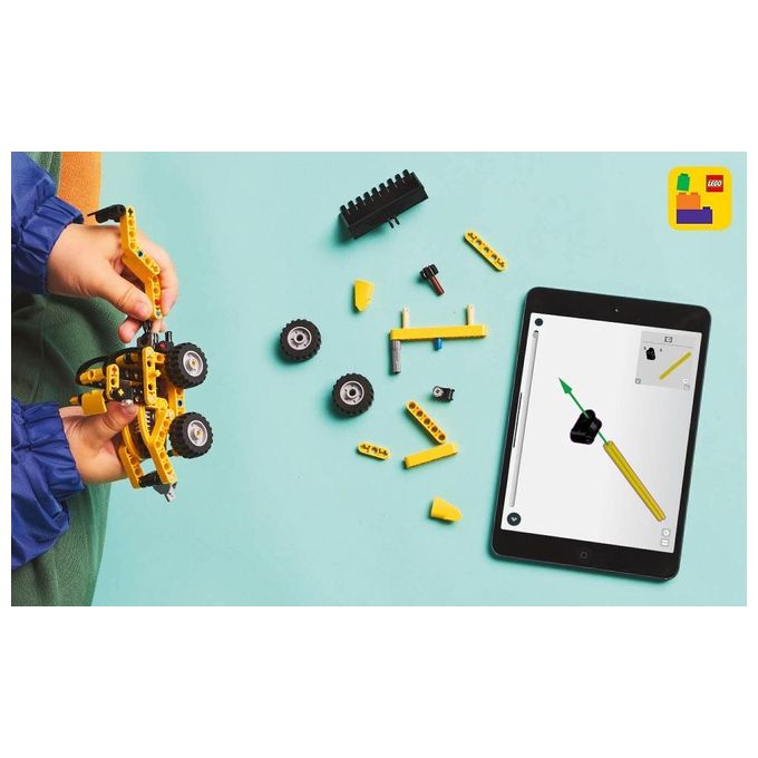 LEGO Scavatrice a Cucchiaia Rovescia 42197 Technic Costruzioni avanzate per appassionati con dettagli realistici di movimento e design robusto
