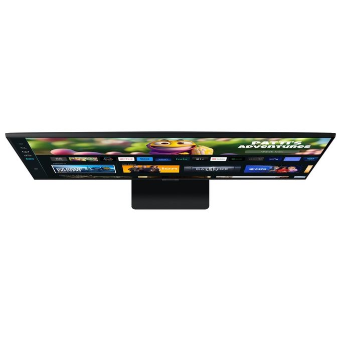 [ComeNuovo] Samsung Smart Monitor M5 LS27CM500EUXEN 27'' Full HD Flat, Piattaforma Smart TV (Amazon Video, Netflix), Airplay, Mirroring, Office 365, Wireless Dex, Gaming Hub, Altoparlanti Integrati, 2x HDMI
