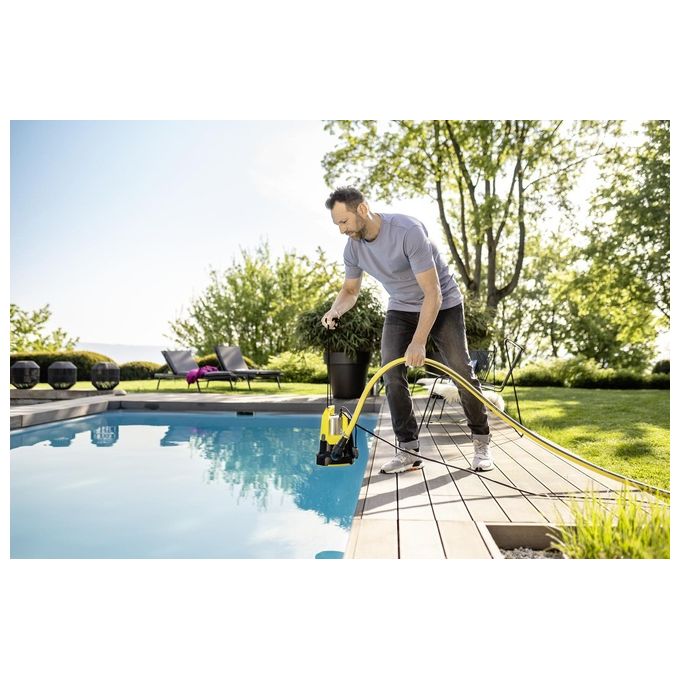Karcher Elettropompa a Immersione SP 17.000 Flat Level Sensor ad Aspirazione Piatta