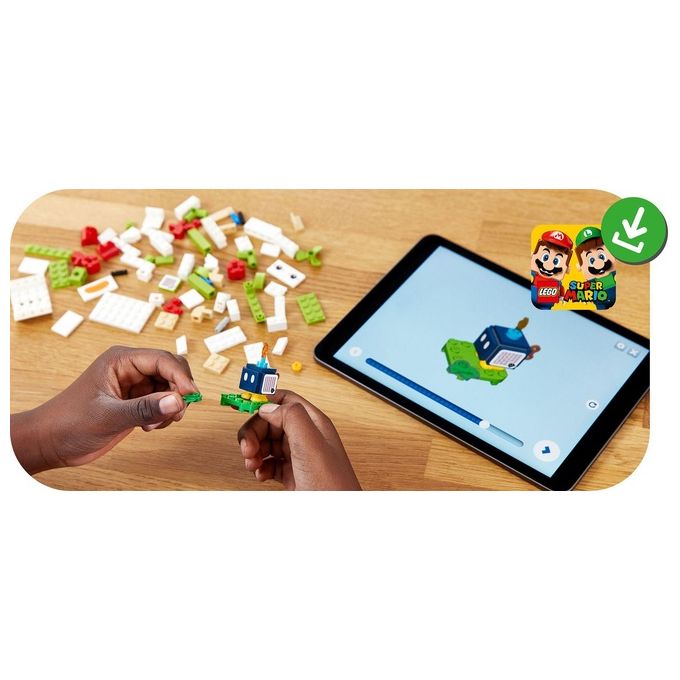 LEGO 71396 Super Mario Clown Koopa di Bowser Junior Pack di Espansione