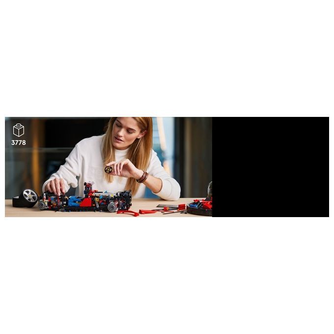 LEGO, Ferrari Daytona SP3 Technic, Set di Costruzione, 3778 Pezzi