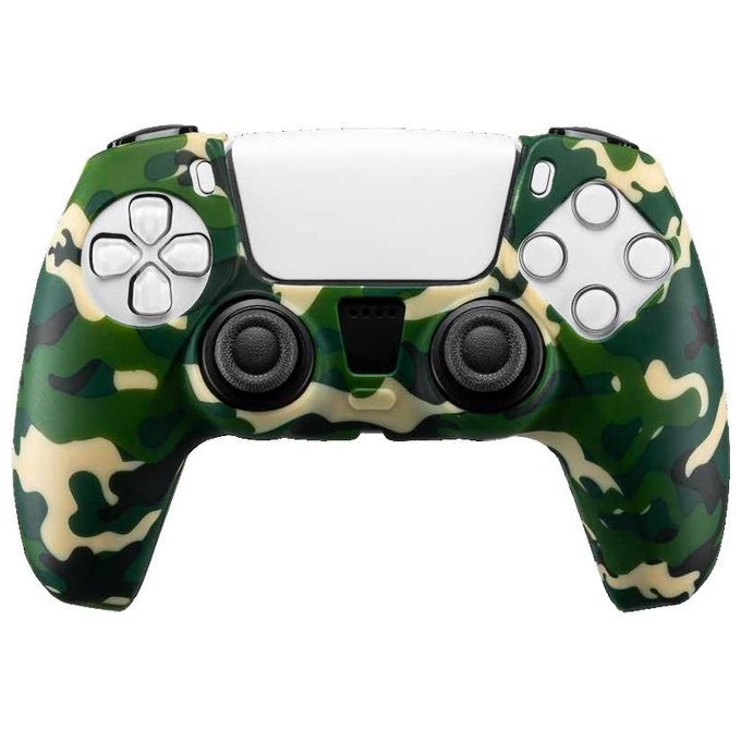 Qubick Cover Gamepad per PlayStation 5 Skin Jungle Camo