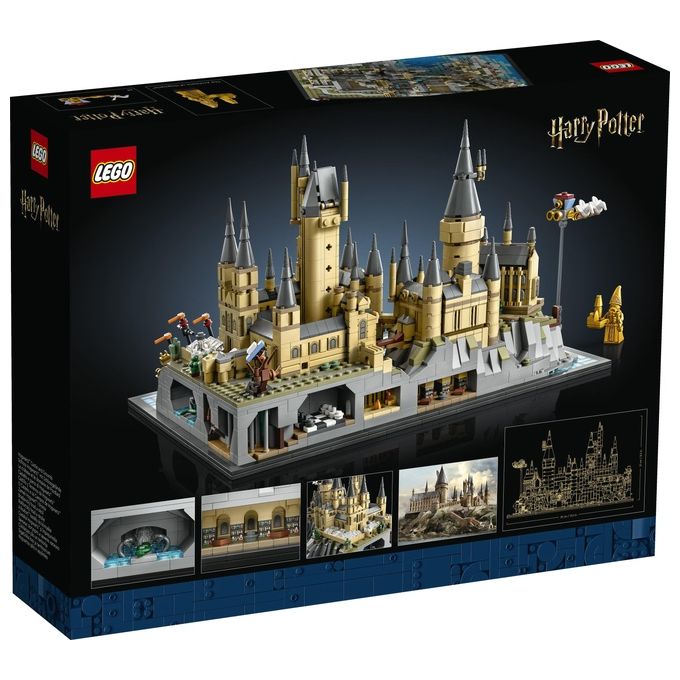 LEGO Harry Potter 76419 Castello e Parco di Hogwarts, Grande Set con Torre dell'Astronomia, Sala Grande e Camera dei Segreti