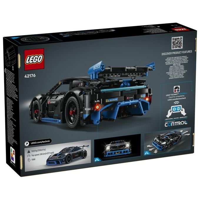 Lego Technic Auto da Corsa Porsche GT4 e-Performance, Macchina Telecomandata, Modellino di Auto da Costruire Interattivo