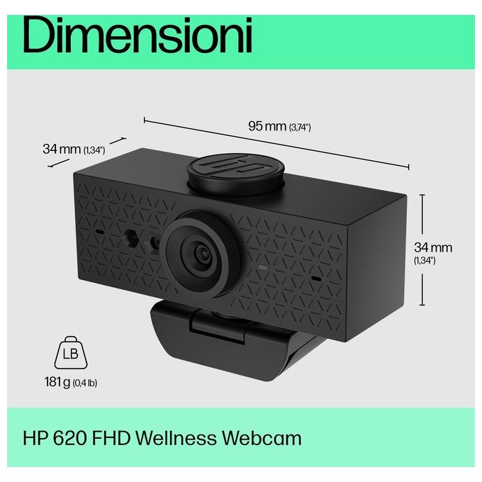 HP Webcam Full Hd 620