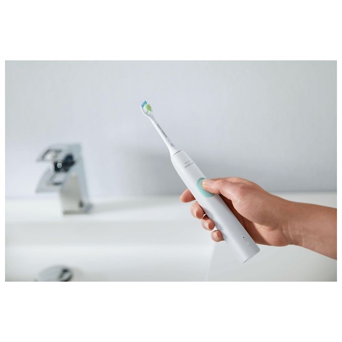 Philips 4300 series HX6807-35 Spazzolino Elettrico Adulto Sonico Colore Menta-Bianco