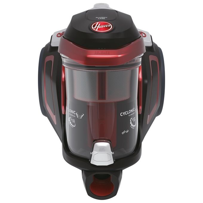 Hoover HP730ALG 011 H-Power 700 Aspirapolvere a Traino con Filo senza Sacco Tecnologia Ciclonica Potenza 850 W Capacita' 2 Litri Cougar Black