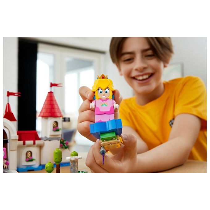 LEGO 71408 Super Mario Pack Espansione Castello di Peach 1216 pezzi 5 personaggi inclusi (48x37x9 5 cm) colore Nero