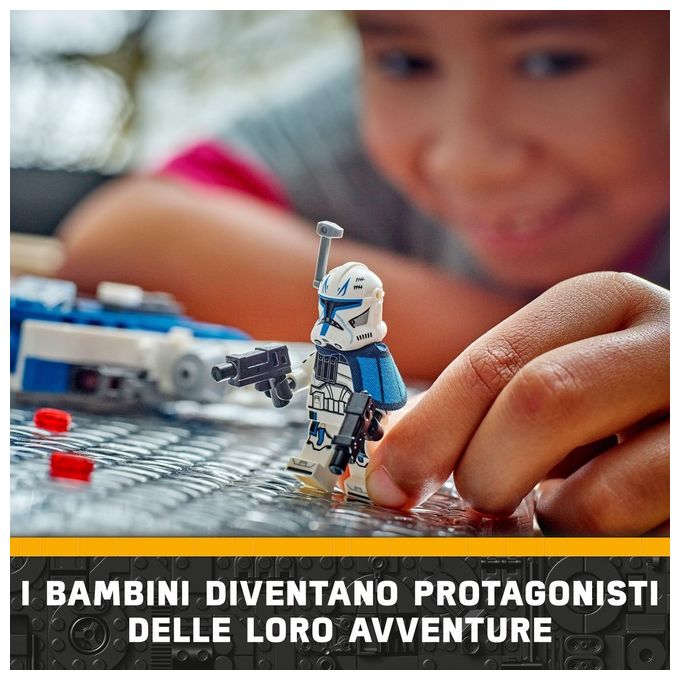 LEGO Star Wars Microfighter Y Wing Captain Rex set costruzione 99 pezzi 6 anni e piu'