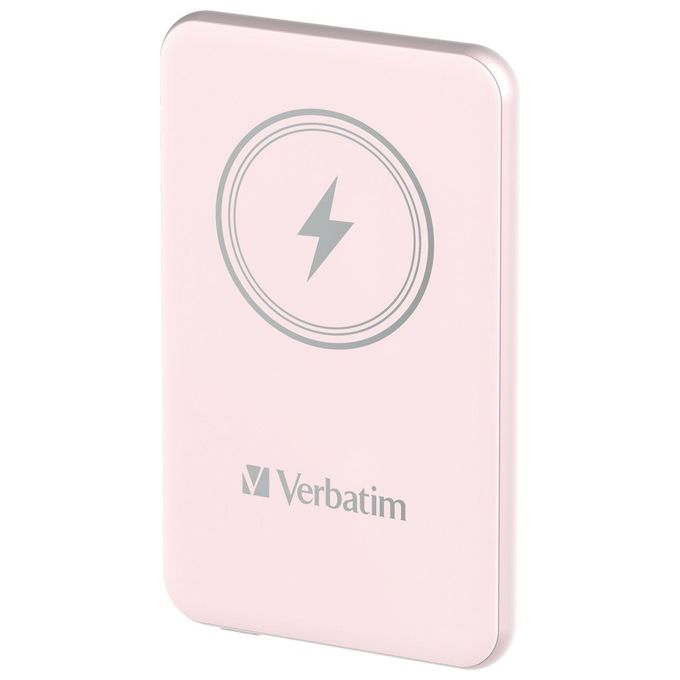 Verbatim Charge 'n' Go Polimeri di Litio 5000 Mah Carica Wireless Rosa