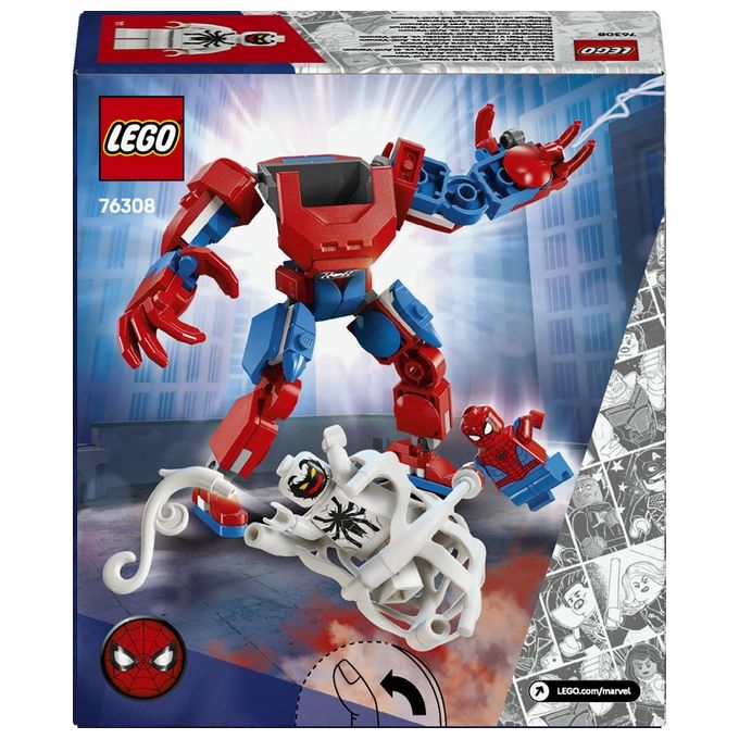 Lego Set 76308 Marvel Super Heroes Mech di Spider-Man Contro Anti-Venom