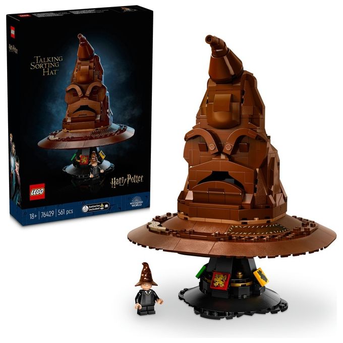 Lego, Il Cappello Parlante di Hogwarts, Set Costruzioni, 561 Pezzi, Harry Potter