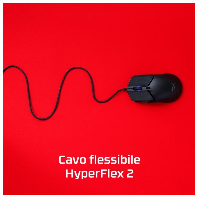 HP HyperX Pulsefire Haste 2 Mouse da Gaming Nero